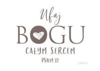 Opakowanie Magnes na lodówkę - Ufaj Bogu całym sercem