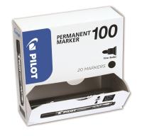 Opakowanie Marker Permanentny Pilot Sca-100 czarny xxl 20 sztuk