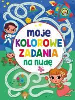 Okładka książki Moje kolorowe zadania na nudę