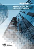 Nieruchomości szczególna staranność. Autor: Marek Urban. SmakLiter.pl Okładka książki Nieruchomości szczególna staranność