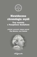 Okładka książki Niewidoczna chronologia myśli.