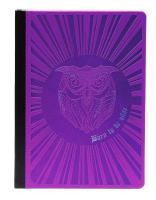 Opakowanie Notatnik A5 Ltd M+ kropki Sowa fioletowa