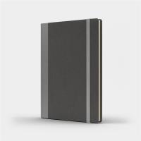 Opakowanie Notatnik A5 Pro M+ gładki szary/srebny