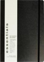 Opakowanie Notatnik Essentials Extra Duży Czarny Kropki