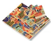 Opakowanie Notes ozdobny A5 BR NP 098 C Znaczki ROSSI