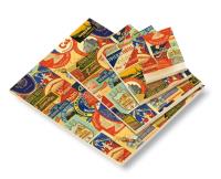 Opakowanie Notes ozdobny A6 BR NP 098 B Znaczki ROSSI