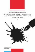 Opakowanie Nowe perspektywy w nauczaniu języka polskiego jako obcego V