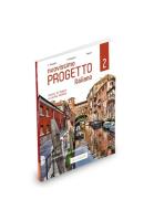 Nuovissimo Progetto italiano 2 Ćwiczenia + 2 CD. Autor: L. Ruggieri, S. Magnelli. SmakLiter.pl Okładka książki Nuovissimo Progetto italiano 2 Ćwiczenia + 2 CD