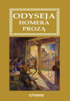 Odyseja Homera prozą. Autor: Homer. SmakLiter.pl Okładka książki Odyseja Homera prozą
