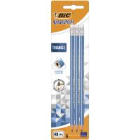 Opakowanie Ołówek z gumką BIC Evolution Triangle Blister 3szt