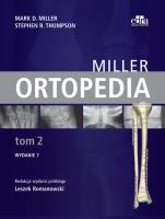 Okładka książki Ortopedia Miller Tom 2