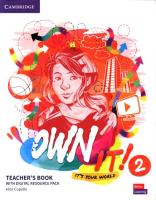 Own it! 2 Teacher's Book with Digital Resource Pack. Autor: Copello Alice. SmakLiter.pl Okładka książki Own it! 2 Teacher's Book with Digital Resource Pack