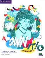 Own it! 4 Teacher's Book with Digital Resource Pack. Autor: Holcombe Garan. SmakLiter.pl Okładka książki Own it! 4 Teacher's Book with Digital Resource Pack