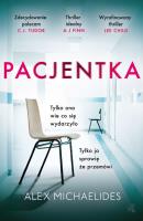 Pacjentka wyd. kieszonkowe. Autor: Alex Michaelides. SmakLiter.pl Okładka książki Pacjentka wyd. kieszonkowe