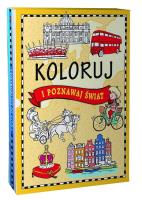 Okładka książki Pakiet: Koloruj i poznawaj świat