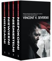 Pakiet Vincent V. Severski cztery tomy. Autor: Vincent V. Severski. SmakLiter.pl Okładka książki Pakiet Vincent V. Severski cztery tomy