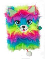 Opakowanie Pamiętnik z kłódką A5/96K Włochacz MLF Rainbow Cat