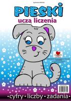 Okładka książki Pieski uczą liczenia. Cyfry Liczby Zadania