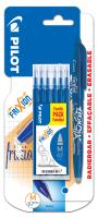 Piórko kulkowe Frixion Clicker niebieskie + wkłady 6 sztuk blister. Wydawca: Pilot. SmakLiter.pl Opakowanie Piórko kulkowe Frixion Clicker niebieskie + wkłady 6 sztuk blister