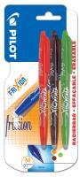 Pióro kulkowe Pilot Frixion ball  07 3 kolory pomarańczowy, brązowy i jasny zielony blister. Wydawca: Pilot. SmakLiter.pl Opakowanie Pióro kulkowe Pilot Frixion ball  07 3 kolory pomarańczowy, brązowy i jasny zielony blister