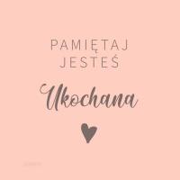 Opakowanie Podstawka korkowa - Pamiętaj jesteś ukochana