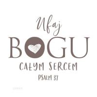 Opakowanie Podstawka korkowa - Ufaj Bogu całym sercem