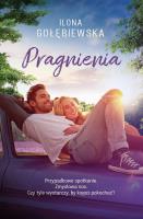Pragnienia. Autor: Ilona Gołębiewska. SmakLiter.pl Okładka książki Pragnienia
