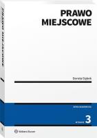 Prawo miejscowe. Autor: Dąbek Dorota. SmakLiter.pl Okładka książki Prawo miejscowe