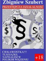 Okładka książki Przestępcza działalność