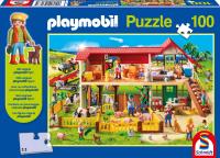 Opakowanie Puzzle 100 Playmobil Farma + figurka G3