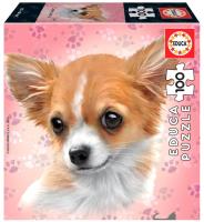 Puzzle 100 Psy - Chihuahua G3. Wydawca: Educa. SmakLiter.pl Opakowanie Puzzle 100 Psy - Chihuahua G3
