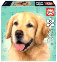 Puzzle 100 Psy - Golden retriever G3. Wydawca: Educa. SmakLiter.pl Opakowanie Puzzle 100 Psy - Golden retriever G3