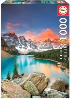 Puzzle 1000 Jezioro Moraine/Kanada G3. Wydawca: Educa. SmakLiter.pl Opakowanie Puzzle 1000 Jezioro Moraine/Kanada G3