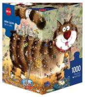 Opakowanie Puzzle 1000 Kocie życie (Puzzle+plakat), Degano