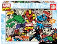 Puzzle 1000 Komiksy Marvela G3. Wydawca: Educa. SmakLiter.pl Opakowanie Puzzle 1000 Komiksy Marvela G3