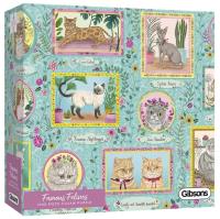 Opakowanie Puzzle 1000 Słynne koty G3