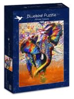 Opakowanie Puzzle 1500 Afrykańskie kolory