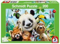 Puzzle 200 Wesołe zwierzaki G3. Wydawca: Schmidt. SmakLiter.pl Opakowanie Puzzle 200 Wesołe zwierzaki G3