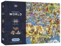 Opakowanie Puzzle 2000 Cudowny świat G3