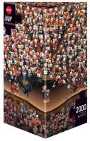 Opakowanie Puzzle 2000 Szalona orkiestra, Loup Puzzle+plakat