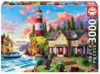 Puzzle 3000 Latarnia morska G3. Wydawca: Educa. SmakLiter.pl Opakowanie Puzzle 3000 Latarnia morska G3