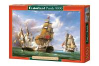 Okładka książki Puzzle 3000 Żaglowce na morzu CASTOR