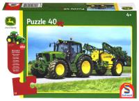 Opakowanie Puzzle 40 John Deere Traktor 6630 + zabawka G3