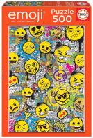 Puzzle 500 Graffiti Emoji G3. Wydawca: Educa. SmakLiter.pl Opakowanie Puzzle 500 Graffiti Emoji G3