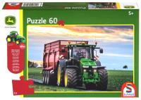 Opakowanie Puzzle 60 John Deere Traktor 8370R + zabawka G3