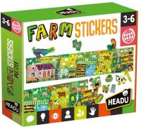 Opakowanie Puzzle Farma z naklejkami HEADU