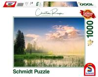 Puzzle PQ 1000 Christian Ringer Jezioro Tauben G3. Wydawca: Schmidt. SmakLiter.pl Opakowanie Puzzle PQ 1000 Christian Ringer Jezioro Tauben G3