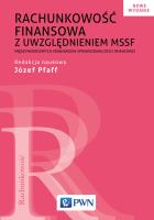 Rachunkowość finansowa z uwzględnieniem MSSF. Autor: Pfaff Józef. SmakLiter.pl Okładka książki Rachunkowość finansowa z uwzględnieniem MSSF