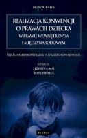 Realizacja konwencji o prawach dziecka. Autor: Beata Pawlica. SmakLiter.pl Okładka książki Realizacja konwencji o prawach dziecka