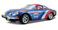 Opakowanie Renault Alpine A110 1500S Blue 1:24 BBURAGO